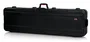 Gator TSA ATA - Estuche rígido para teclado de 88 notas Slim XL con ruedas - Negro