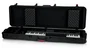 Gator TSA ATA - Estuche rígido para teclado de 88 notas Slim XL con ruedas - Negro