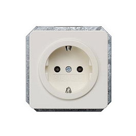 Siemens DELTA profil 5UB1403 Toma de corriente Schuko 16A 250V Blanco