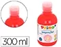 Primo Tempera liquida escolar 300 ml rojo fluorescente