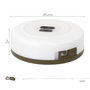 AKTIVE Guirnalda 136 LED 10 Metros Recargable USB