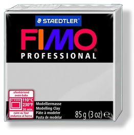 Pasta Modelar Fimo Professional Gris Delfin 85 Gr. (Set de 4)