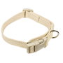 Nayeco Collar Mac Leather Cotton Beige 15mm x 26-40cm