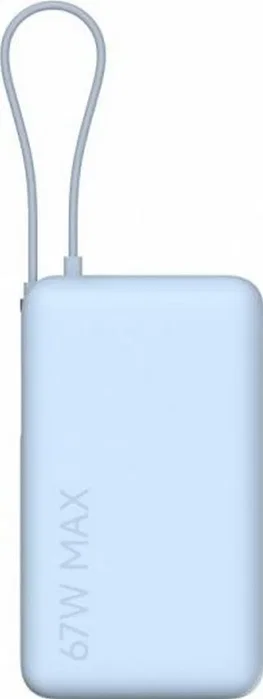 Xiaomi Power Bank 10000 con cable integrado 67W Azul Hielo