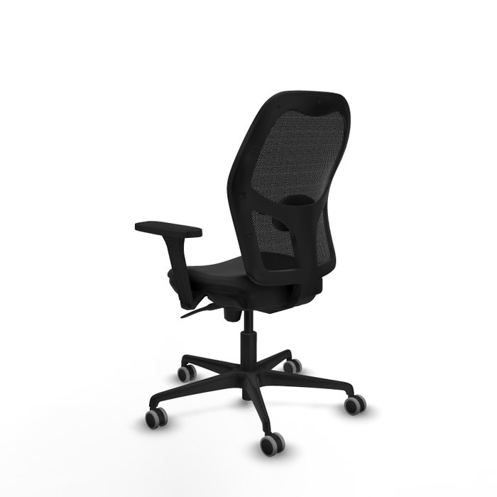 PIQUERAS Y CRESPO Silla de oficina Jorquera con mecanismo Sincro, Brazos 3D y Similpiel Negro PIQUERAS Y CRESPO Silla de oficina Jorquera con mecanismo Sincro, Brazos 3D y Similpiel Negro