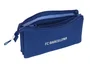 Safta Estuche Portatodo Triple F.C. Barcelona Navy Blue 22x12x3cm