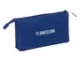 Safta Estuche Portatodo Triple F.C. Barcelona Navy Blue 22x12x3cm