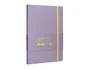 Antartik Cuaderno A5 Tapa Blanda Hojas Puntos Morado y Amarillo 80 Hojas 80 gr FSC