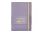 Antartik Cuaderno A5 Tapa Blanda Hojas Puntos Morado y Amarillo 80 Hojas 80 gr FSC