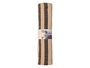 Giftdecor Alfombra 3 Colores Marron Blanco Negro 120 x 180 cm 100% Algodon (Set de 4)