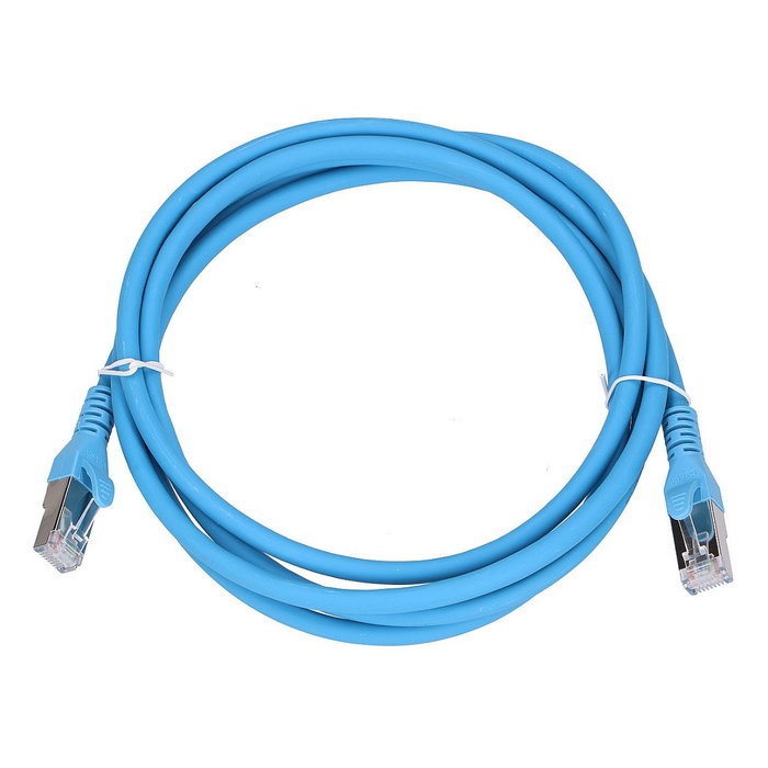 Extralink Cable de red Cat.6A S/FTP LAN Patchcord 2m Azul Extralink Cable de red Cat.6A S/FTP LAN Patchcord 2m Azul
