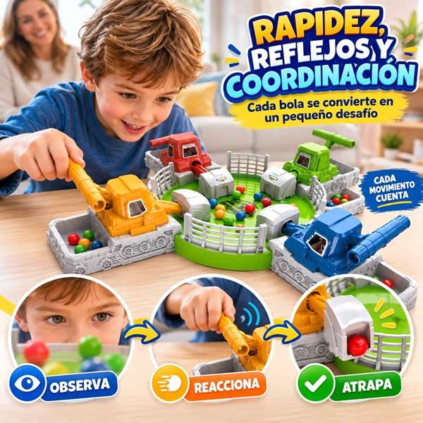 Jugatoys - enfamilia Juego Batalla de Excavadoras 26x12x41cm