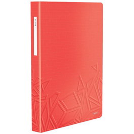 Carpeta Fundas (Tarifario) Leitz Urban Chic Pp A4 80 F. Rojo (Set de 5)