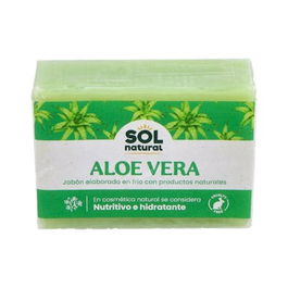 SOLNATURAL Jabon En Pastilla De Aloe Vera 100Gr