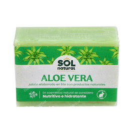SOLNATURAL Jabon En Pastilla De Aloe Vera 100Gr