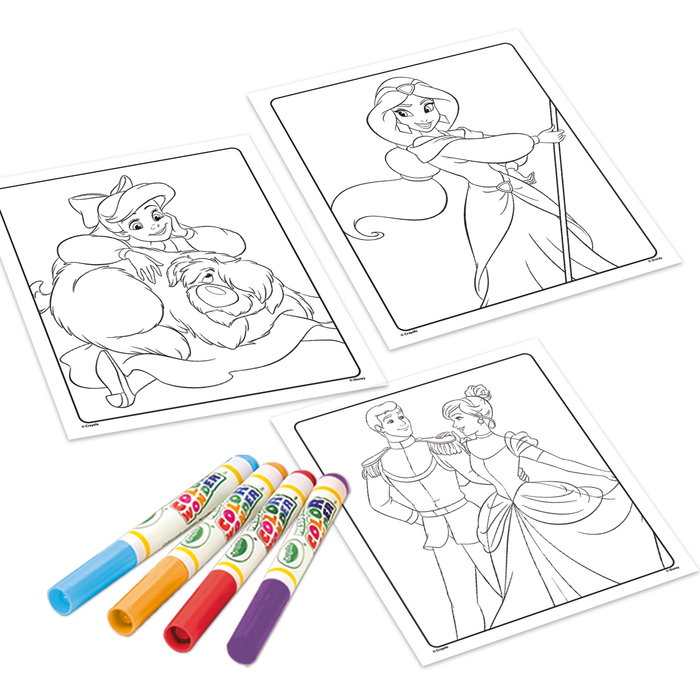 Crayola Color Wonder Colorea Sin Manchas Disney Princess 18 Páginas y 4 Rotuladores, sin manchas, para +3 años 75-2813 Crayola Color Wonder Colorea Sin Manchas Disney Princess 18 Páginas y 4 Rotuladores, sin manchas, para +3 años 75-2813