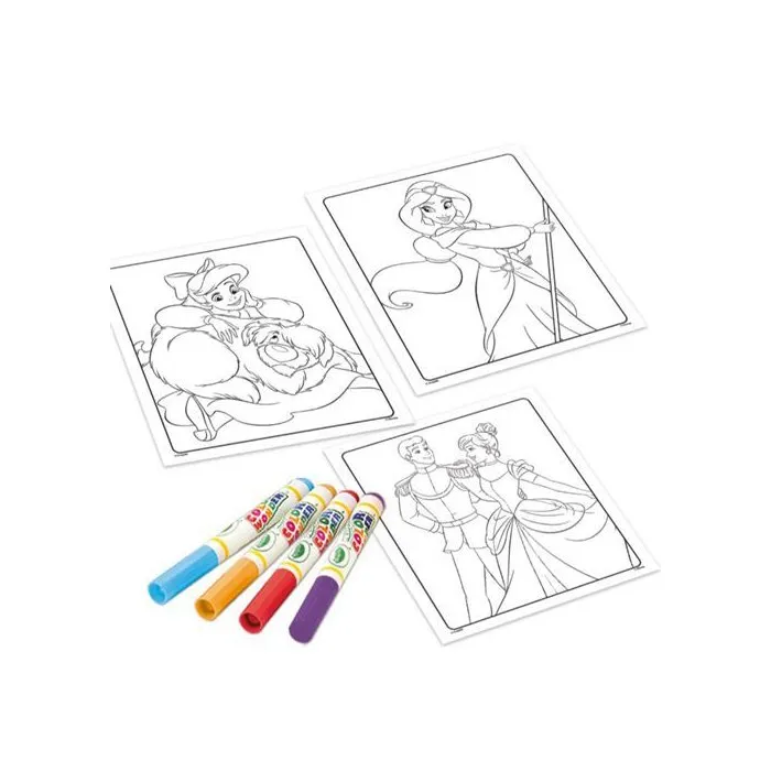 CRAYOLA Disney Princess Color Wonder - 18 Páginas y 4 Rotuladores CRAYOLA Disney Princess Color Wonder - 18 Páginas y 4 Rotuladores