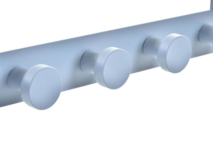 DKD Home Decor Perchero Glam Verde Menta Metal 5 x 20 x 33 cm (4 Unidades)