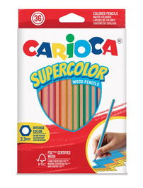 Lapices De Colores Carioca Supercolor Caja De 36