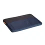 Trust Lisboa - Funda para portátil/tablet 16" (40.6 cm) - Sleeve acolchado color negro/azul, hecha con material reciclado PET - 24982