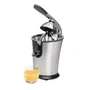 Princess 201860 Exprimidor Eléctrico de Cítricos Master Juicer Pro 300 W - Profesional, Acero Inoxidable Negro, Palanca, Filtro Ajustable, Antideslizante, Aptas Lavavajillas