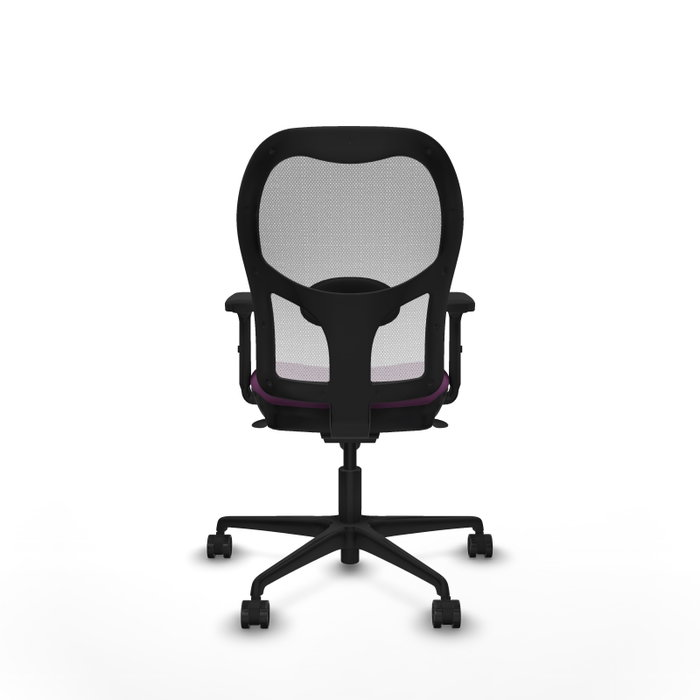 PIQUERAS Y CRESPO Silla de oficina Jorquera con mecanismo Sincro, Morado y Blanco PIQUERAS Y CRESPO Silla de oficina Jorquera con mecanismo Sincro, Morado y Blanco