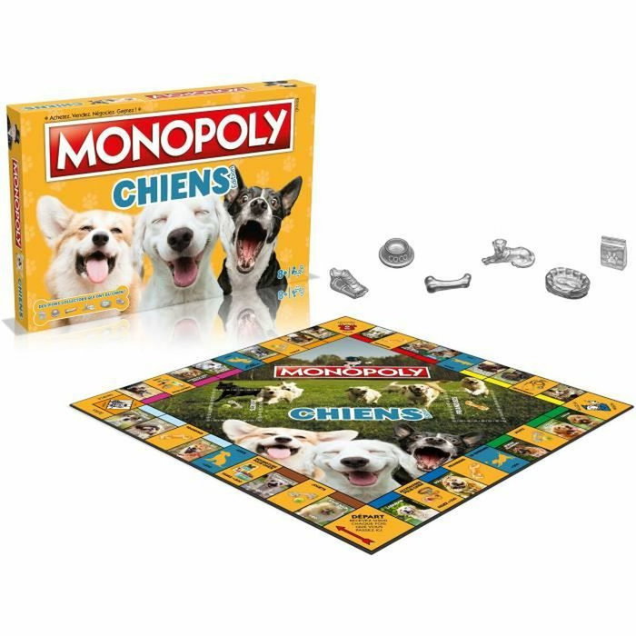 Winning Moves Monopoly Dogs Juego de mesa