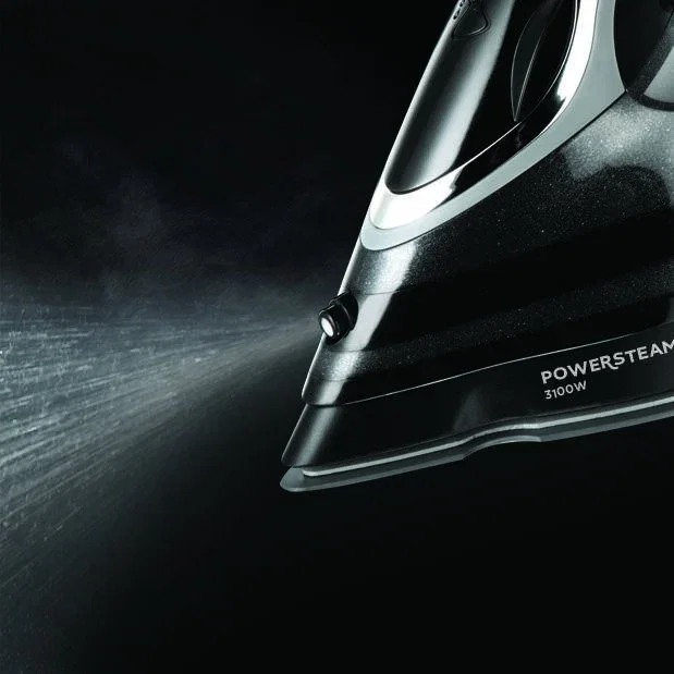 Russell Hobbs 20630-56 Powersteam Ultra Plancha de Vapor, Negro y Gris
