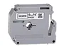 Brother MK221BZ Cinta de etiquetas no laminada 9 mm x 8 m Blanco/Negro