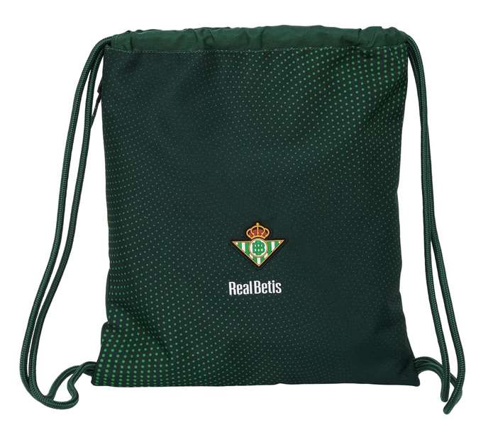 Bolsa Mochila con Cuerdas Real Betis Balompié Verde 35 x 40 x 1 cm