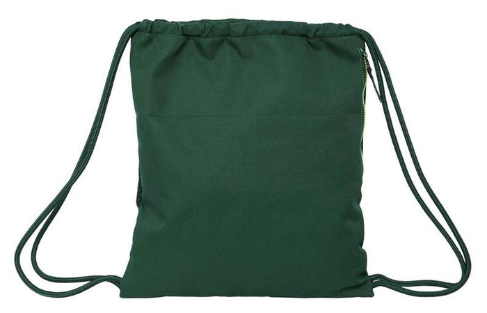 Bolsa Mochila con Cuerdas Real Betis Balompié Verde 35 x 40 x 1 cm