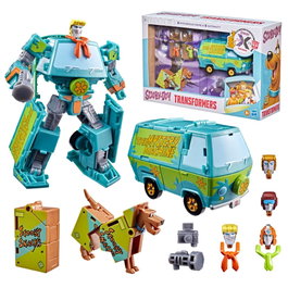 Hasbro Transformers Scooby Doo Mysterious Prime y Automutt