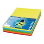 FABRISA Paquete de Papel A4 250 Hojas 80g 5 Colores Intensos Surtidos