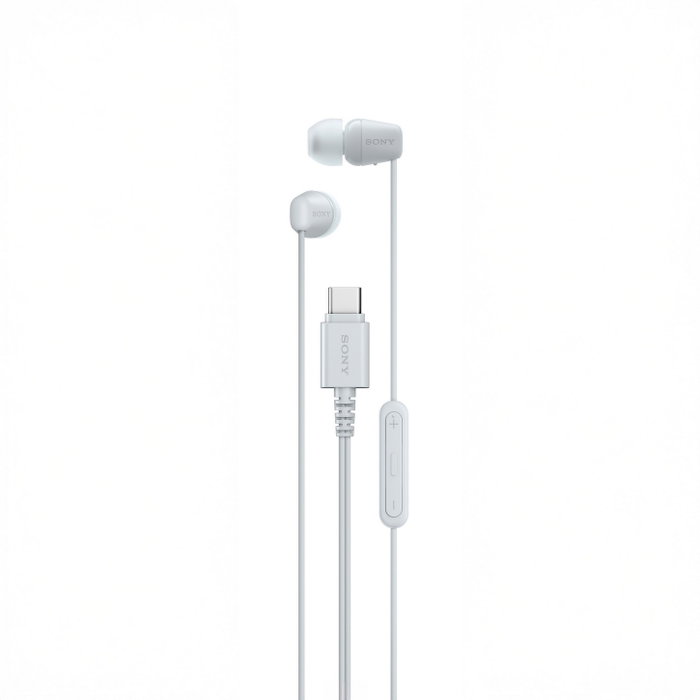 Sony IER-EX15CW Auriculares Intrauditivos USB-C Blanco