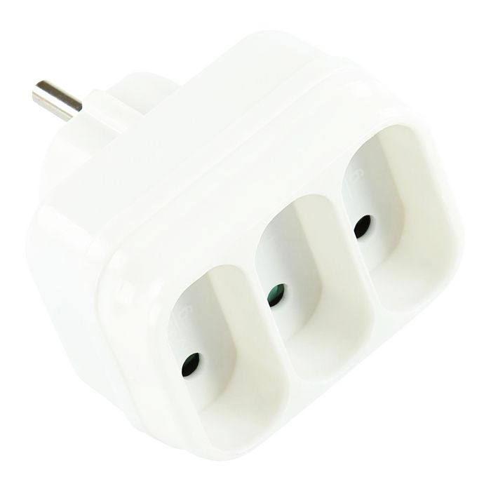 LOGON PROFESSIONAL LPS140 Domino 3x6A, PP con Protección Infantil LOGON PROFESSIONAL LPS140 Domino 3x6A, PP con Protección Infantil