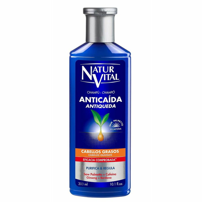 Natur Vital Champú Anticaída Cabello Graso 300 ml