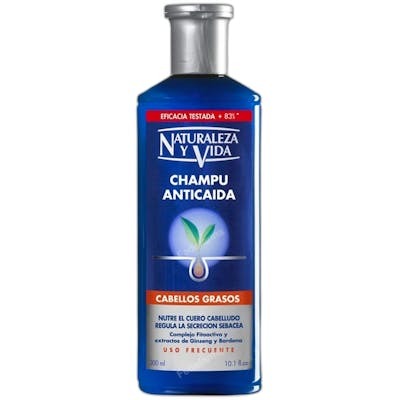 Natur Vital Champú Anticaída Cabello Graso 300 ml