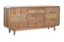 DKD Home Decor Buffet de Madera Jamun Natural 160x38x75