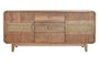 DKD Home Decor Buffet de Madera Jamun Natural 160x38x75
