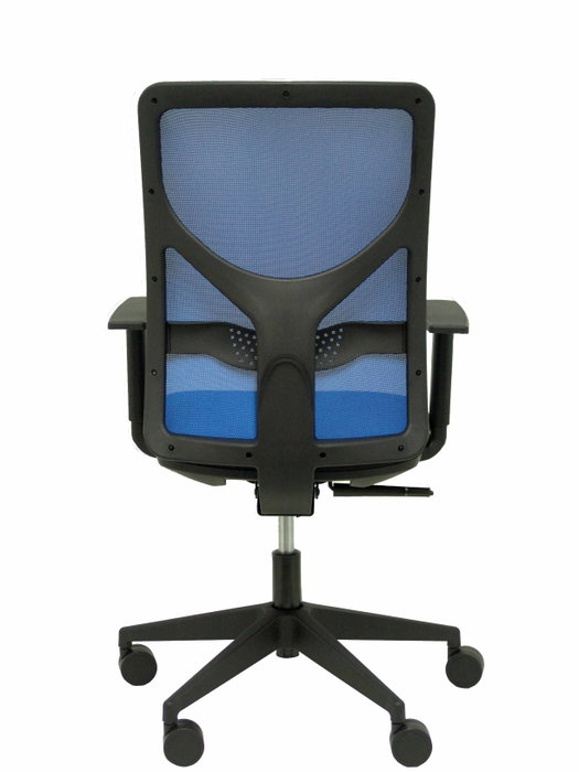 PIQUERAS Y CRESPO Silla Motilla con Mecanismo Sincro, Malla Azul y Asiento Negro PIQUERAS Y CRESPO Silla Motilla con Mecanismo Sincro, Malla Azul y Asiento Negro