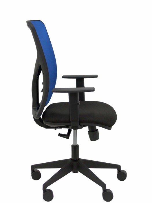 PIQUERAS Y CRESPO Silla Motilla con Mecanismo Sincro, Malla Azul y Asiento Negro PIQUERAS Y CRESPO Silla Motilla con Mecanismo Sincro, Malla Azul y Asiento Negro