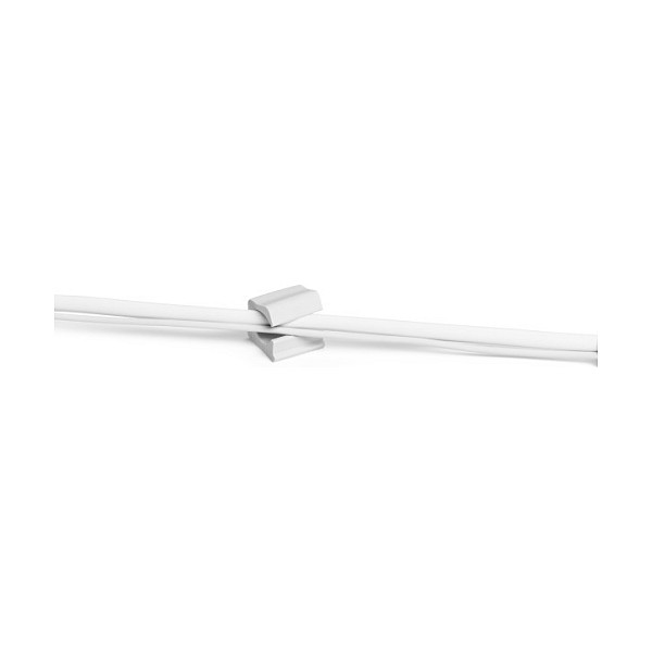 Durable Cavoline Clip Pro 2 - Soporte para cables Gris (Pack de 4)