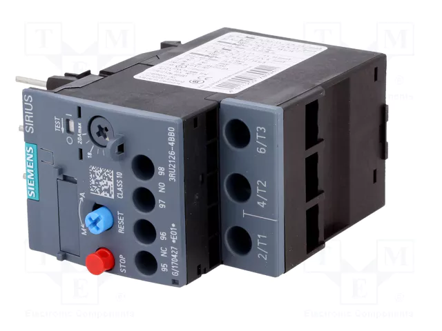 SIEMENS 3RU2126-4BB0 Relé Térmico S0 14-20A