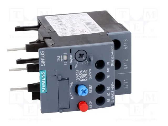 SIEMENS 3RU2126-4BB0 Relé Térmico S0 14-20A
