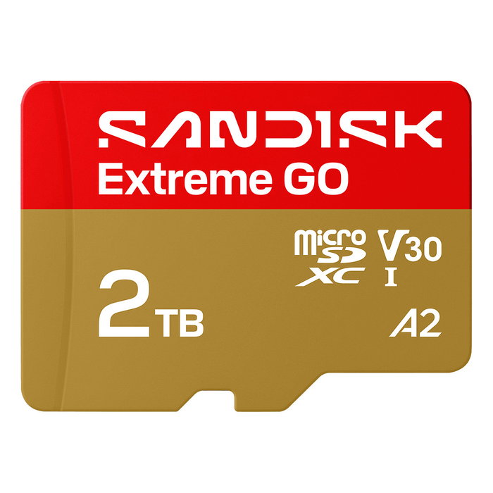 Sandisk Extreme GO MicroSDXC 2 TB 240 MB/s Sandisk Extreme GO MicroSDXC 2 TB 240 MB/s