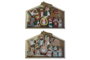 DKD Home Decor Set de Nacimiento de 10 Piezas de Madera
