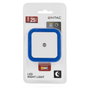 ENTAC Luz de noche LED con sensor de luz 0,5W Blanco/Azul