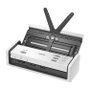 Brother ADS-1300 Escáner de sobremesa compacto con ADF y USB Tipo-C, Blanco
