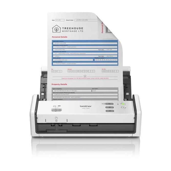 Brother ADS-1700W Escáner Documental de Sobremesa, 30 ppm, Duplex Automático, Alimentador 20 Hojas, USB Tipo-C, Incluye Software de OCR y PDF Brother ADS-1700W Escáner Documental de Sobremesa, 30 ppm, Duplex Automático, Alimentador 20 Hojas, USB Tipo-C, Incluye Software de OCR y PDF