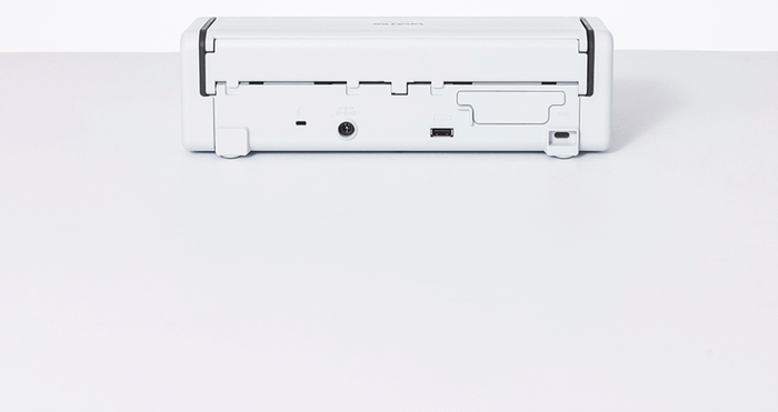 Brother ADS-1300 Escáner de sobremesa compacto con ADF y USB Tipo-C, Blanco